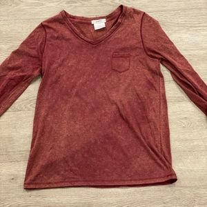 Burnt Red Long Sleeve